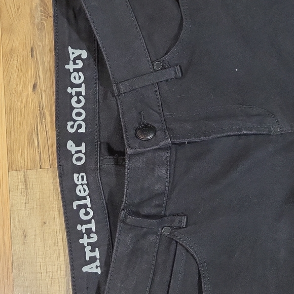 ARTICLES OF SOCIETY Maya Blackout Skinny Jean - Size 28 - Picture 2 of 16